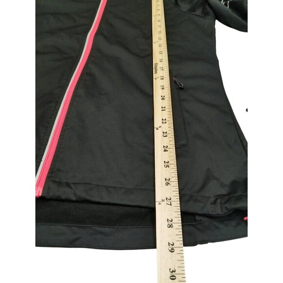 2117 Of Sweden Mens Black Softshell Jacket Size XXL With Red Accents & Zip Pocke - Picture 7 of 14